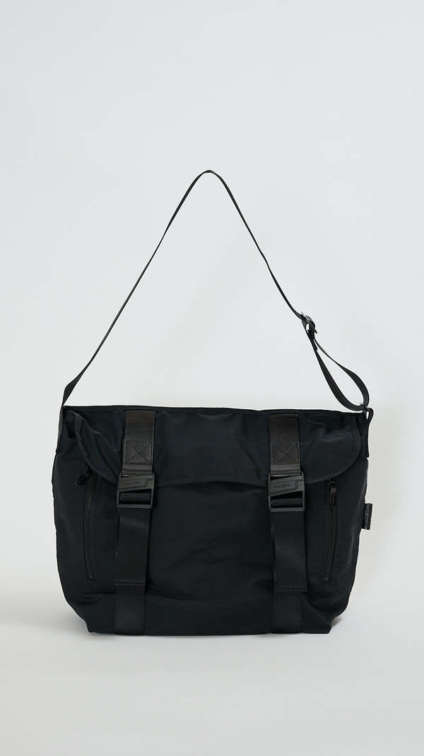 オマケ付き AMIACALVA Gabardine Messanger Bag Namu Shop - Amiacalva Gabardine Messenger Bag - Black