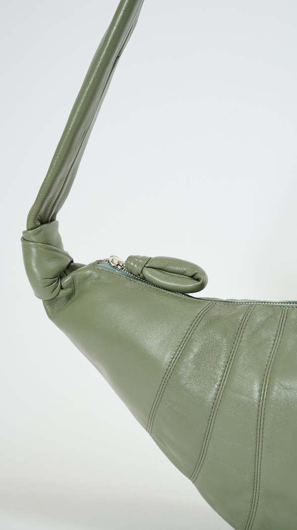 Lemaire Medium Croissant Bag - Hedge Green | Garmentory