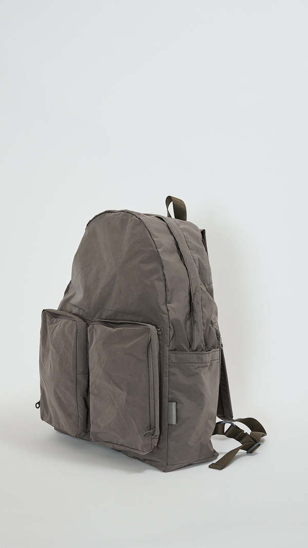 AMIACALVA Split Yarn Backpack - Grey | Garmentory