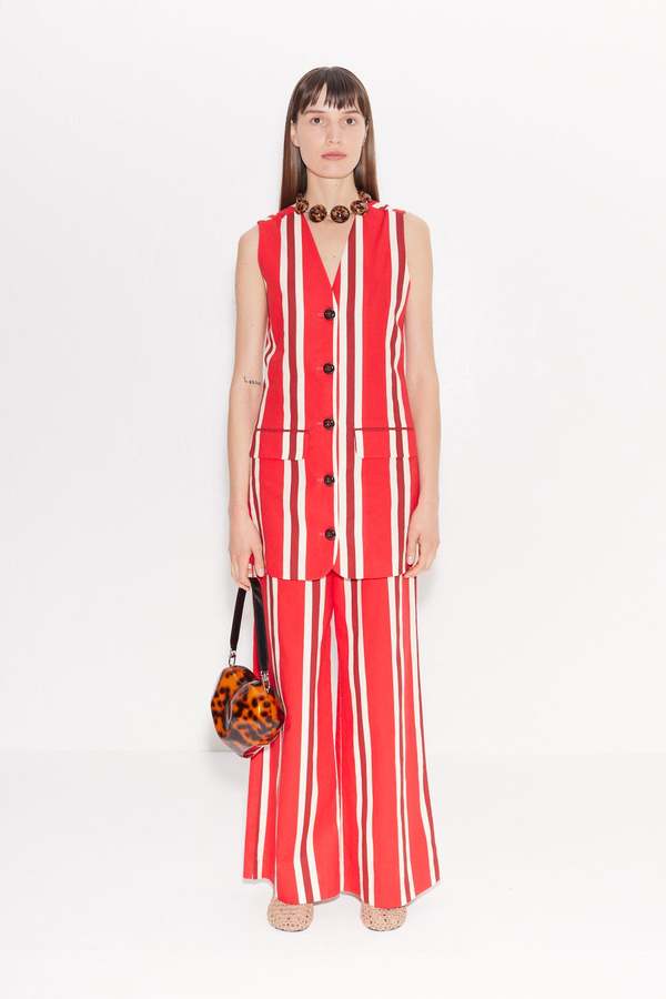 collared linen dress Analogie Bud Pink Pintuck Collar Dress