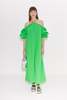 Oleander Poplin Dress in Gummy Green - Thumbnail 1