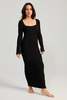 Mara Hoffman Amy Dress - Black - Thumbnail 1