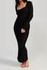 Mara Hoffman Amy Dress - Black - Thumbnail 2