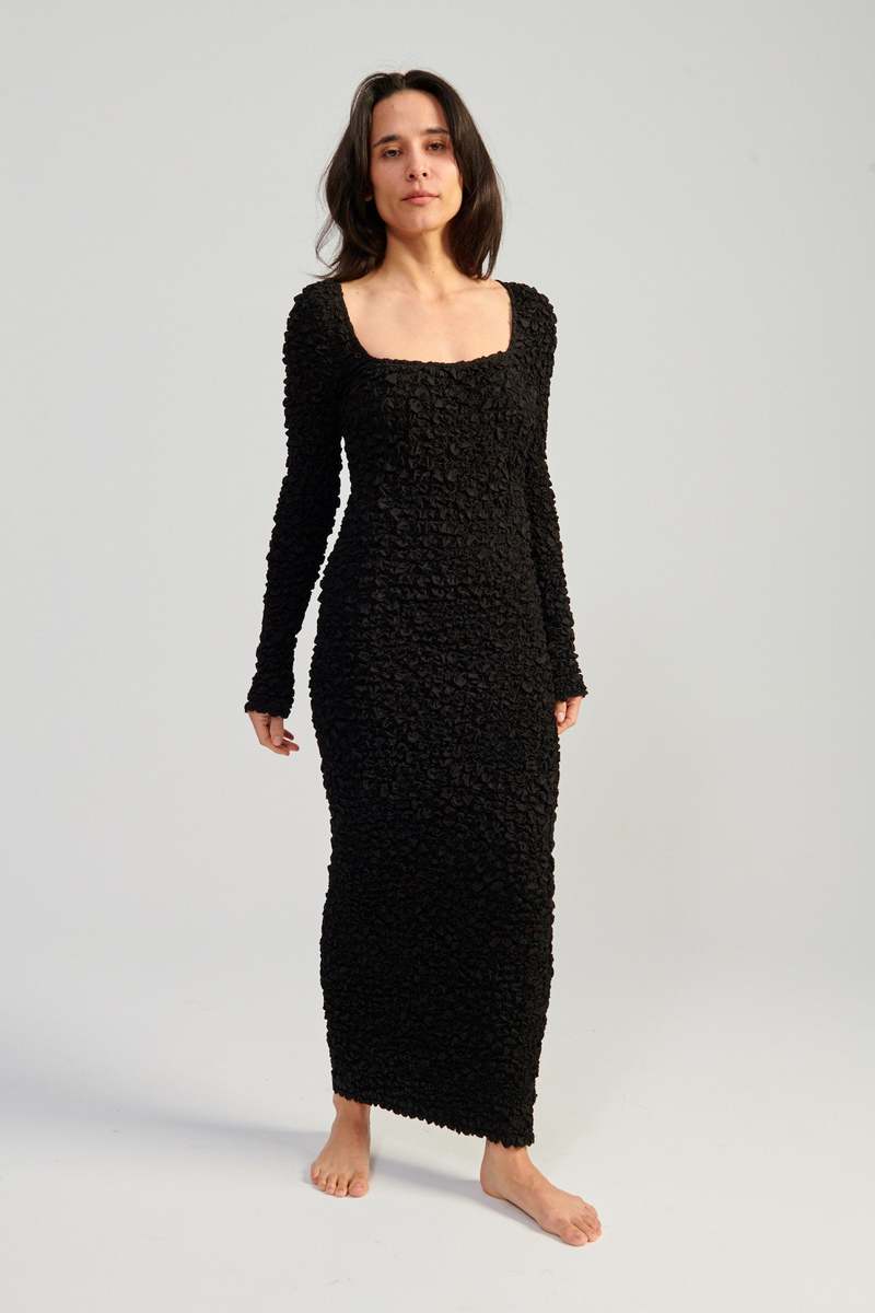 Mara Hoffman Amy Dress - Black
