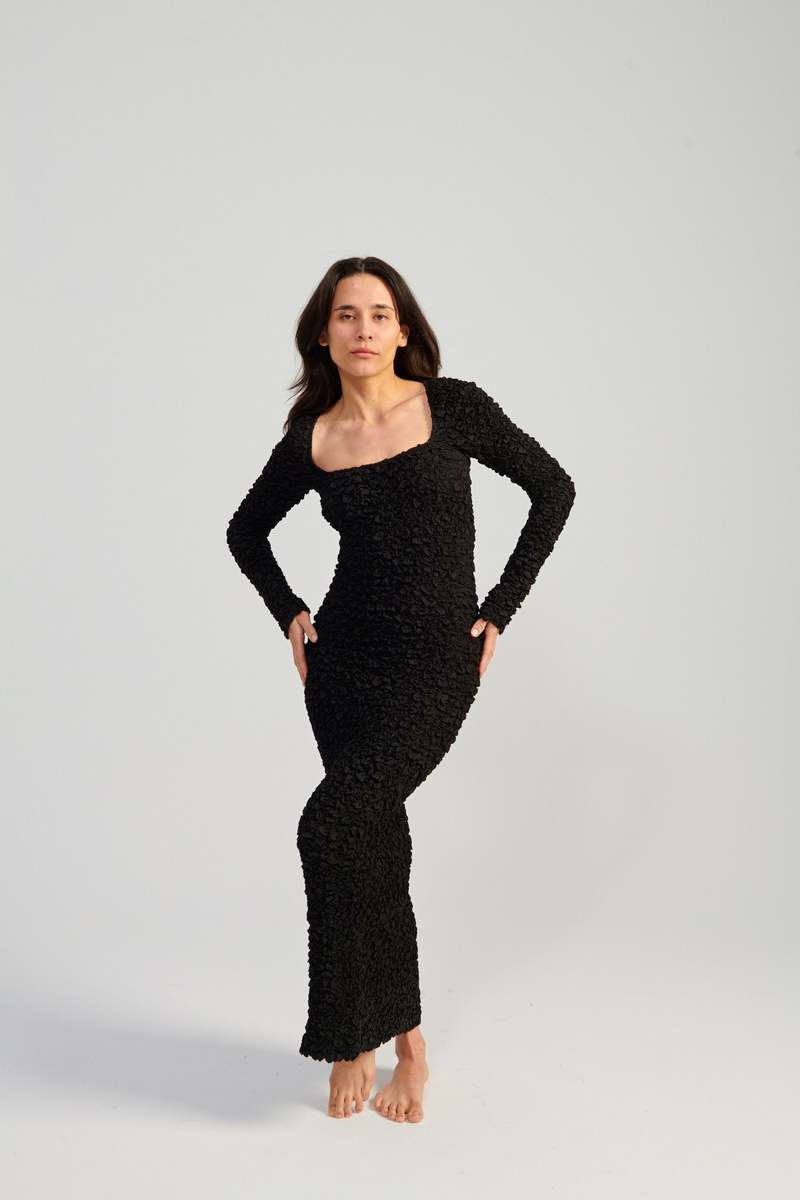 Mara Hoffman Amy Dress - Black