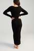 Mara Hoffman Amy Dress - Black - Thumbnail 5