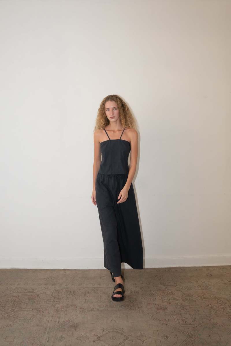 Zii Ropa Celine Top - Washed Black