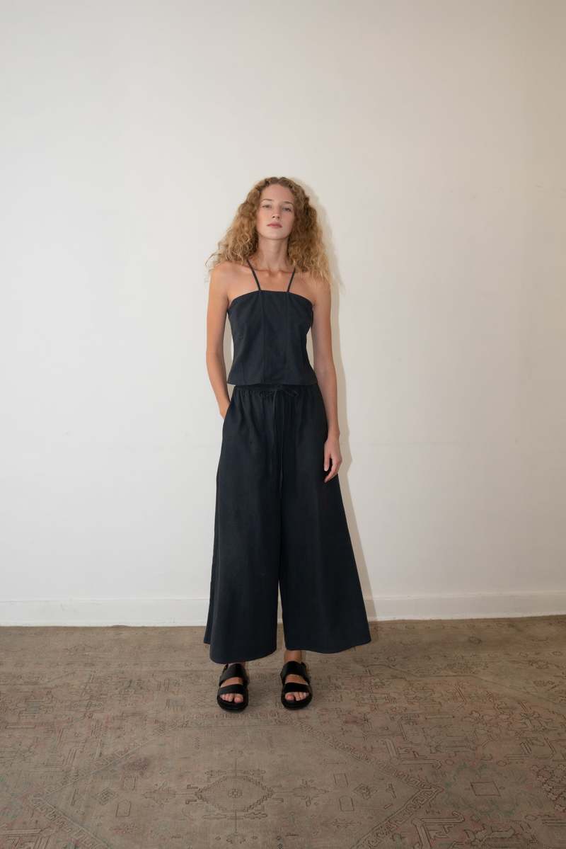 Zii Ropa Celine Top - Washed Black