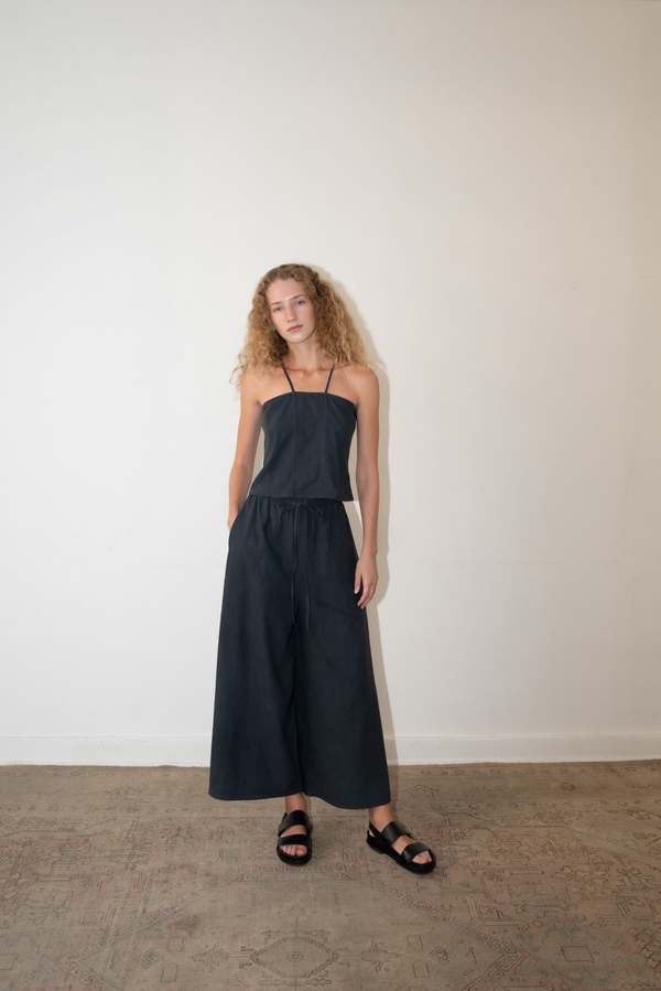 Zii Ropa Celine Top - Washed Black