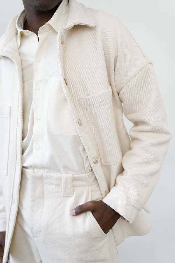 Zii Ropa Roe Shirt - Natural