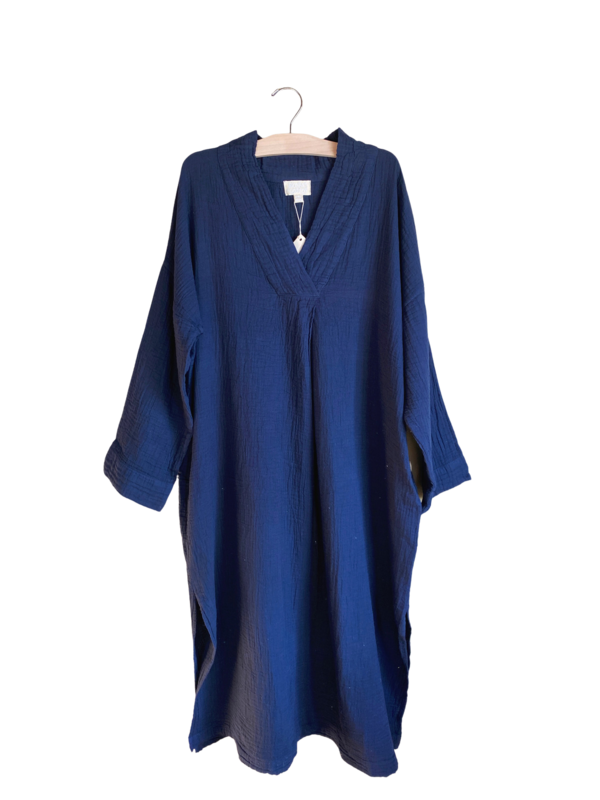 Honest Cotton Long Sleeve Tulum Dress
