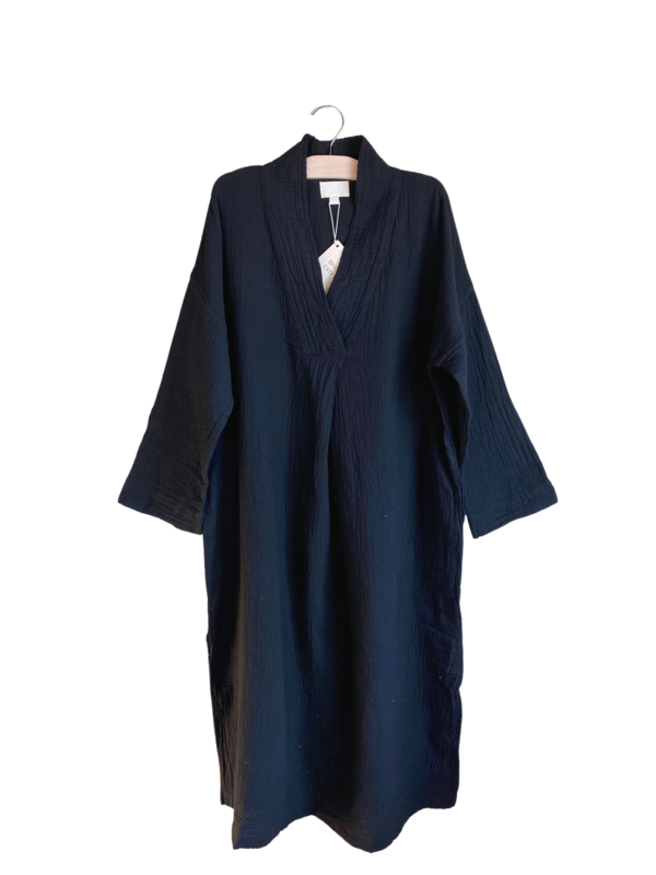 Honest Cotton Long Sleeve Tulum Dress
