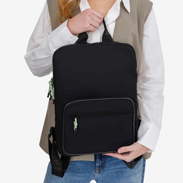 Rotunda Entu Laptop Backpack - Black | Garmentory display picture 3