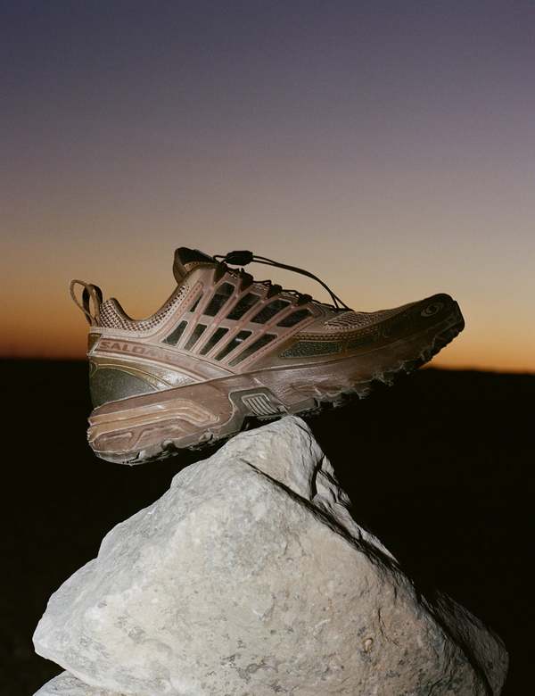 SALOMON ACS PRO Desert Trainers Sneakers - Dark Earth/Caribou/Wren