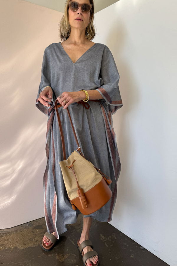 Building Block Pail - Khaki Crinkle