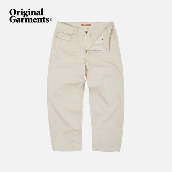 [LOW CLASSIC] / ☆ 25SS WASHED COTTON RELAXED PANTS / GREIGE Still By Hand Garment Dyed Wide Pants Greige | Cultizm