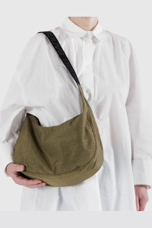 BAGGU Medium Recycled Nylon Crescent Bag - Multi