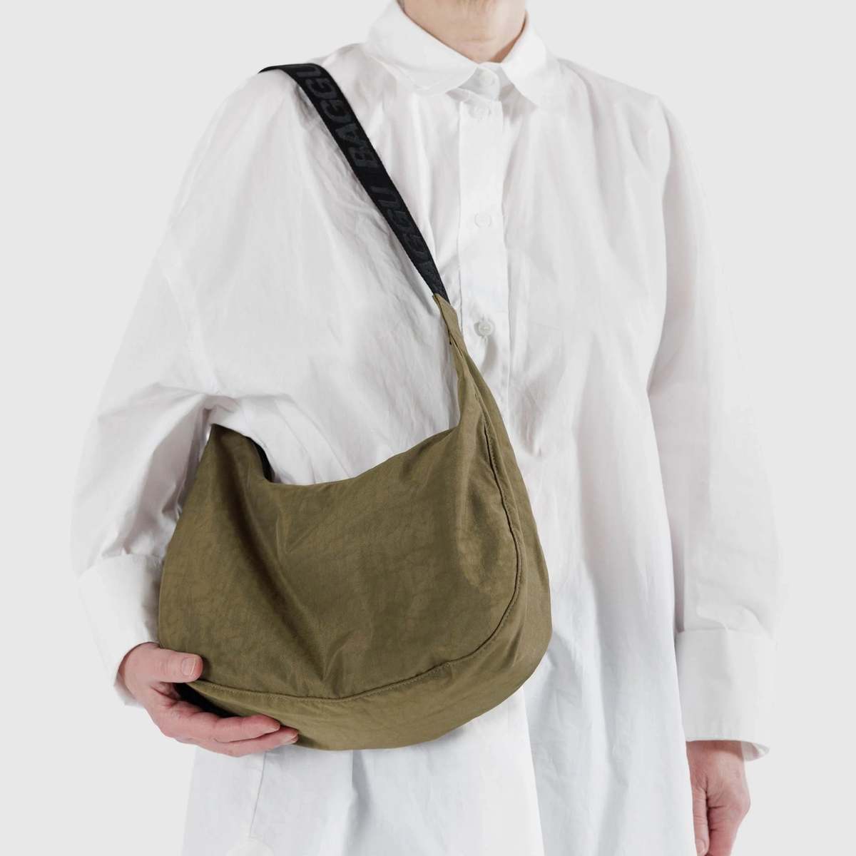 BAGGU Medium Recycled Nylon Crescent Bag - Multi | Garmentory