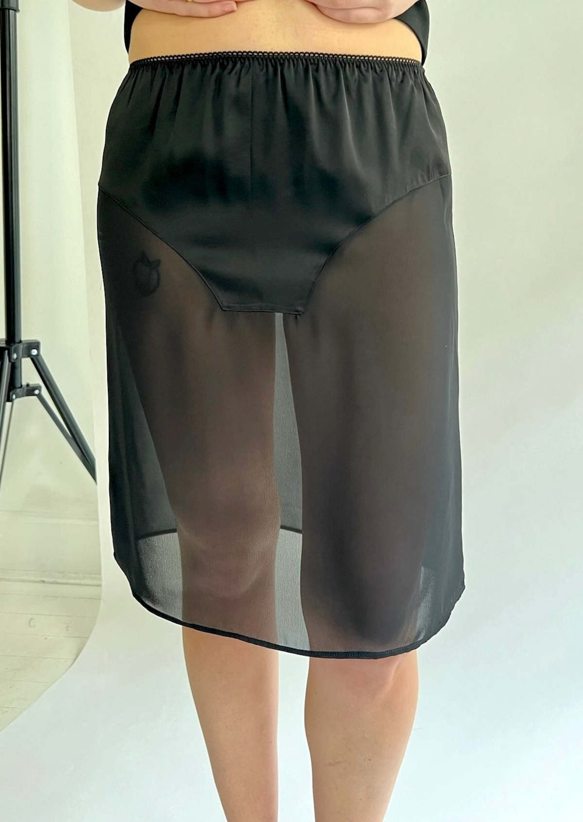Sandy Liang Cassi Skirt - Black - Image 2 of 7
