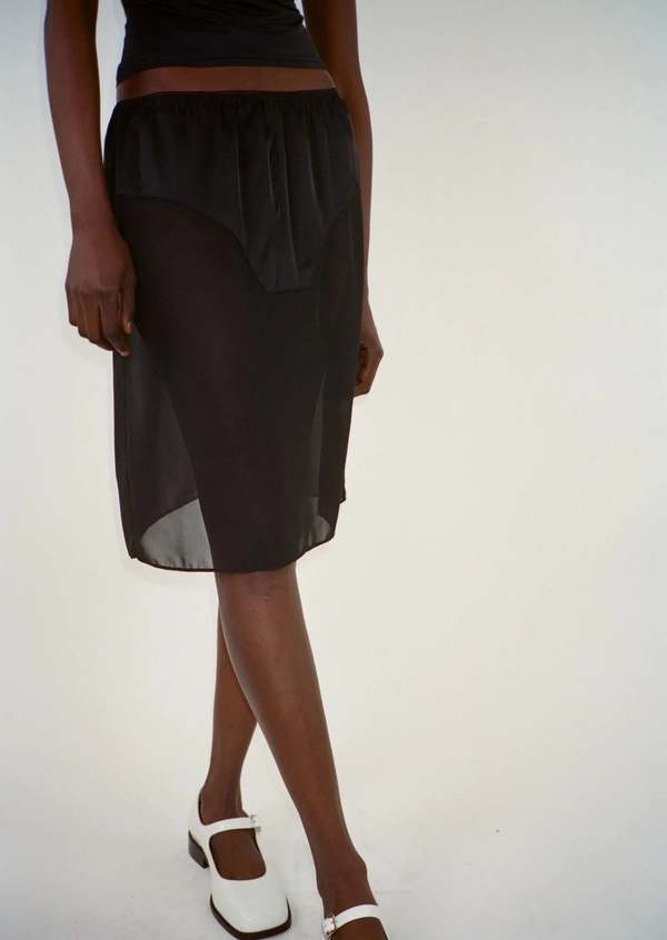 Sandy Liang Cassi Skirt - Black