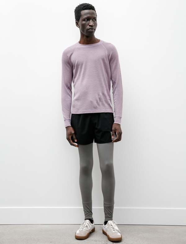 Satisfy Running Justice CoffeeThermal Tights - Dark Natural