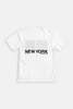 Blue&Cream NEW YORK or NOTHING Tee - White - Thumbnail 4