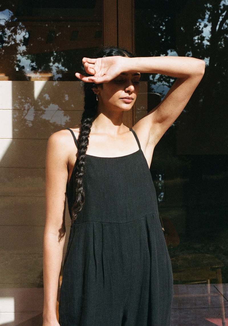 First Rite Mira Pantsuit - Laundered Black First Rite Mira Pantsuit - Laundered Black