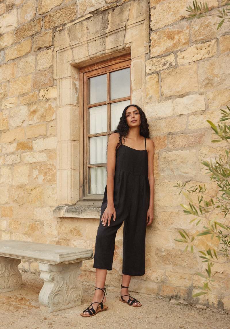 First Rite Mira Pantsuit - Laundered Black First Rite Mira Pantsuit - Laundered Black