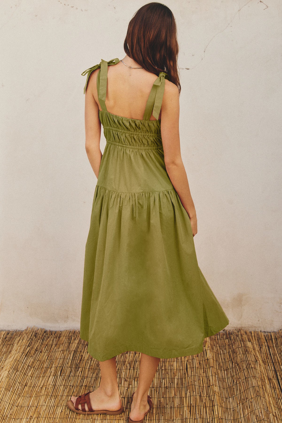 Azalea Sleeveless Midi Dress Black