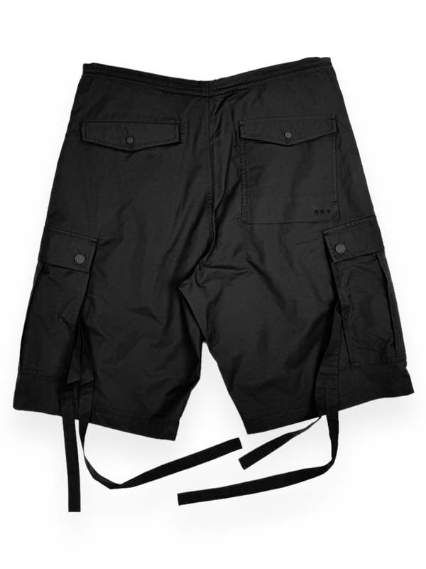 MAHARISHI　Cargo Loose shorts　カーゴショーツ　黒　S Maharishi CARGO SNOSHORTS - BLACK | Garmentory