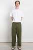 HATSKI Loose Tapered Utility Trouser - Olive - Thumbnail 3