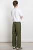 HATSKI Loose Tapered Utility Trouser - Olive - Thumbnail 7