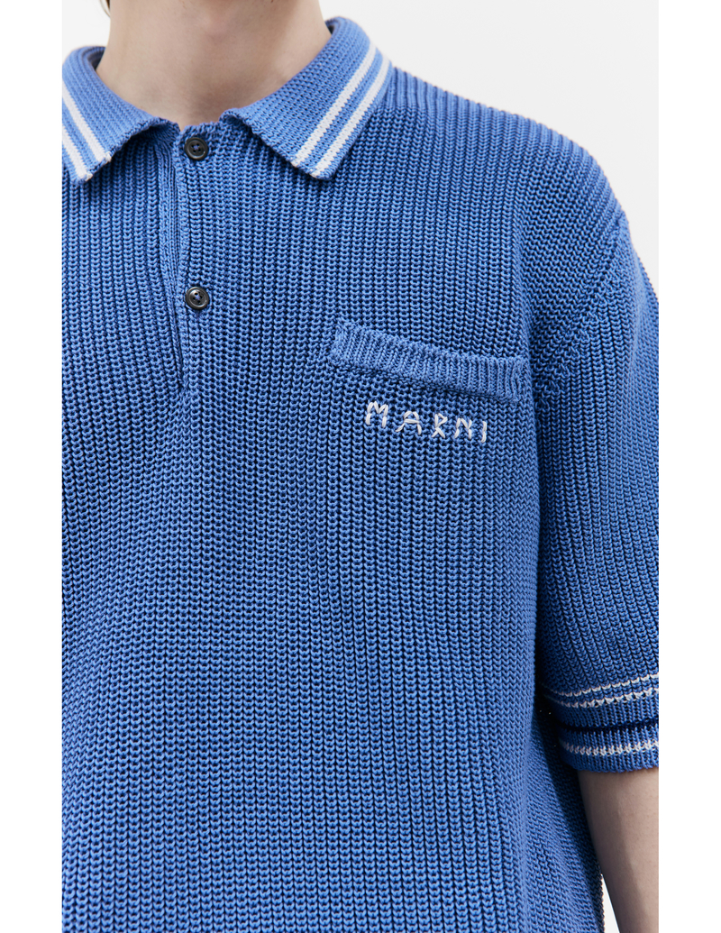 Marni Knitted Polo Neck Garmentory
