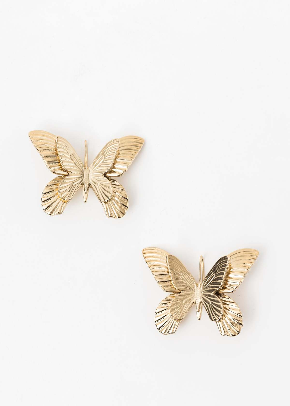 Blumarine GOLD EARRINGS BUTTERFLY - Gold | Garmentory