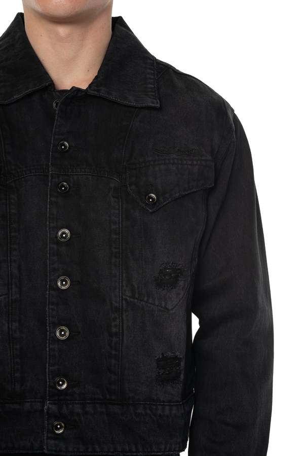 PROFESSOR.E E Type 03 デニムジャケット　ブラック Professor.E E Type 03 Jacket | Garmentory