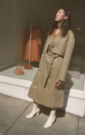 Cristaseya Oversized Trench | Garmentory