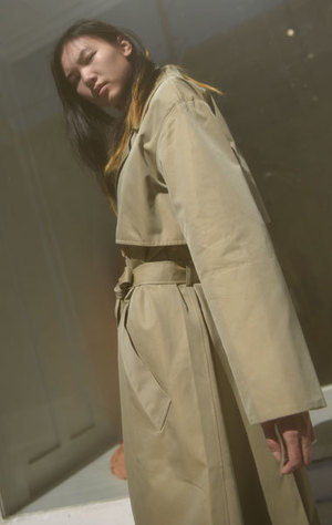 Cristaseya Oversized Trench | Garmentory