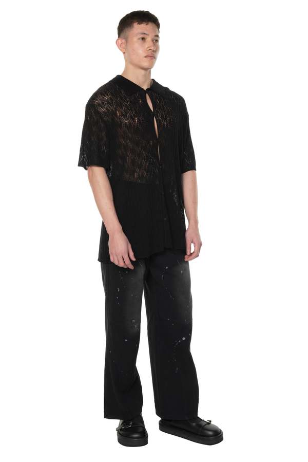 Professor.E Knit Shirt - Black | Garmentory