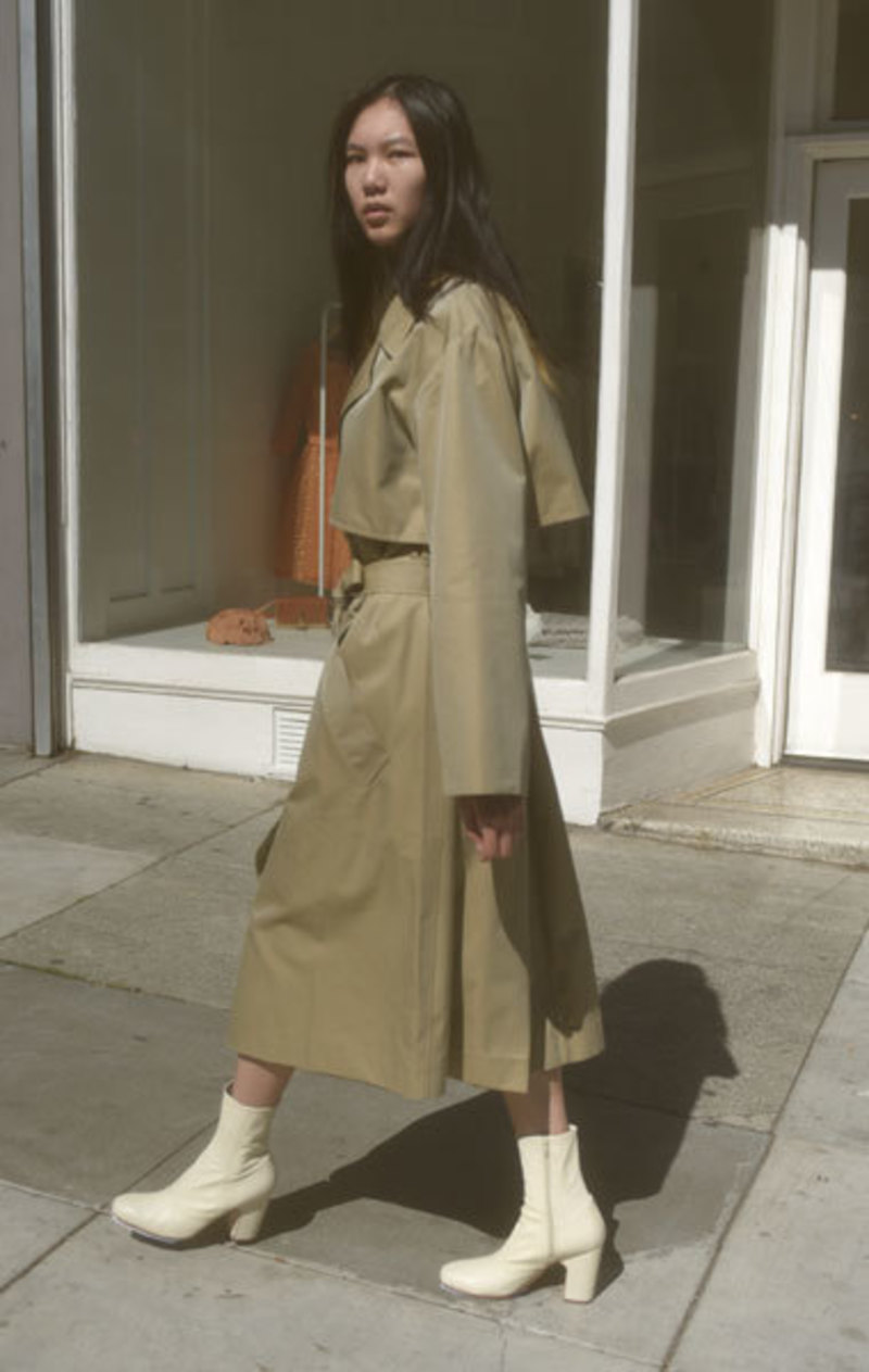 cristaseya OVERSIZED COTTON TRENCH
