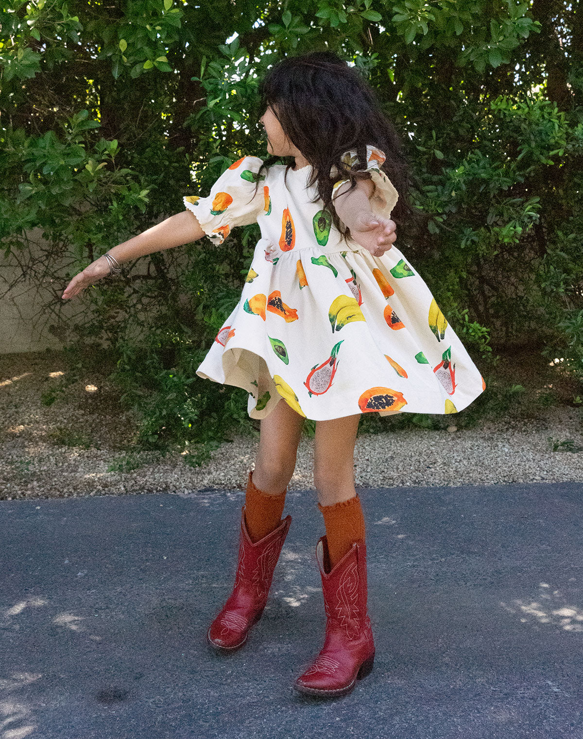 Franny Frock-Sarasota Sky Dallas Dot main image 1