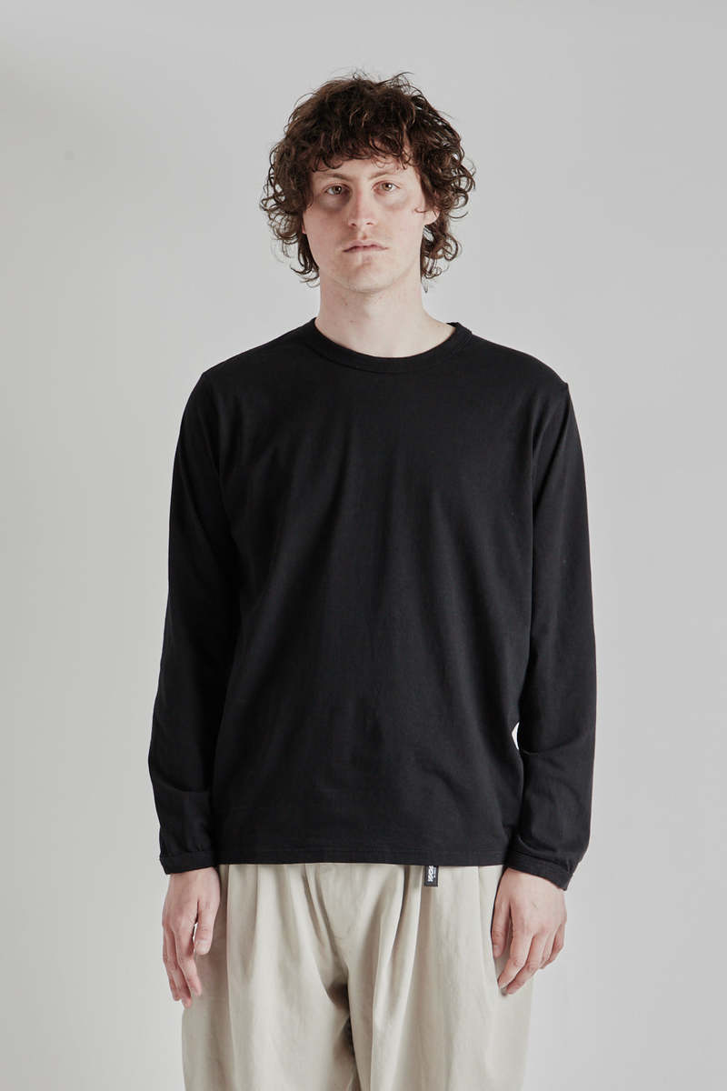 トップス Jackman Lead-Off LS T-Shirt(L) Jackman L/S Lead Off T-Shirts - Black | Garmentory