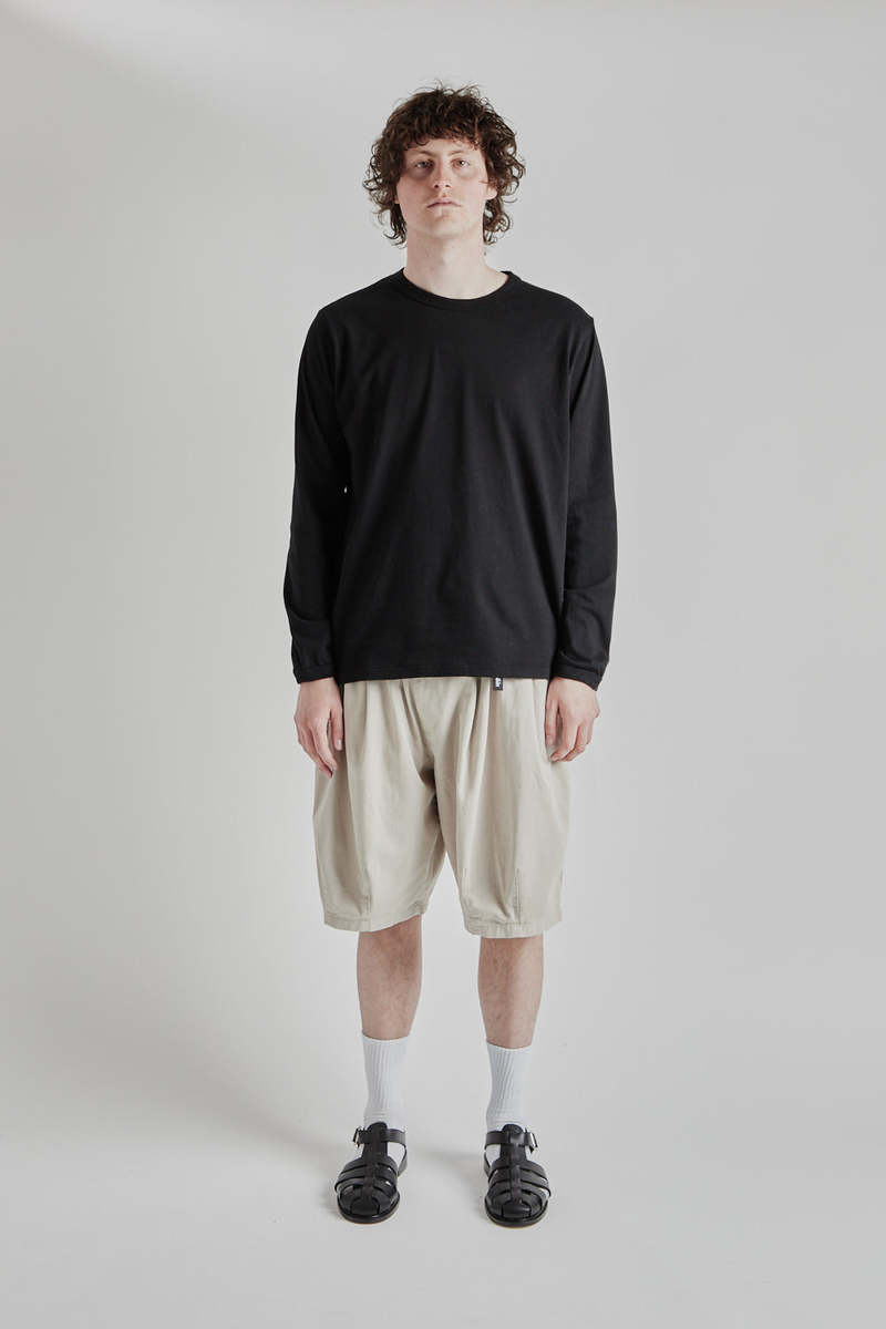 トップス Jackman Lead-Off LS T-Shirt(L) L-S-Lead-Off-T-Shirts---Black-