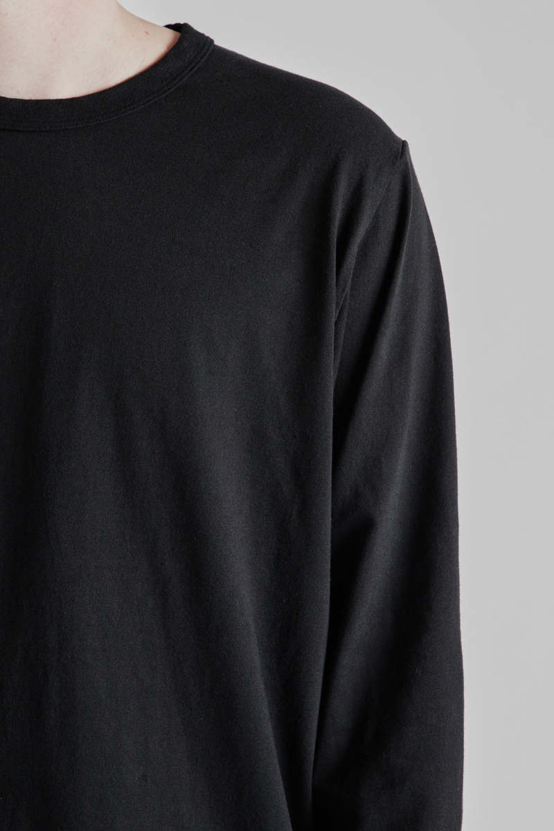 Jackman L/S Lead Off T-Shirts - Black | Garmentory