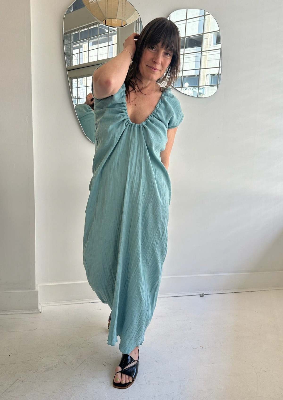 Baserange Max Dress - Wuxi Blue | Garmentory