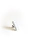 Jujumade Bar Earring - White - Thumbnail 1