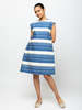 Odeeh Stripe Dress - Atlantic - Thumbnail 1