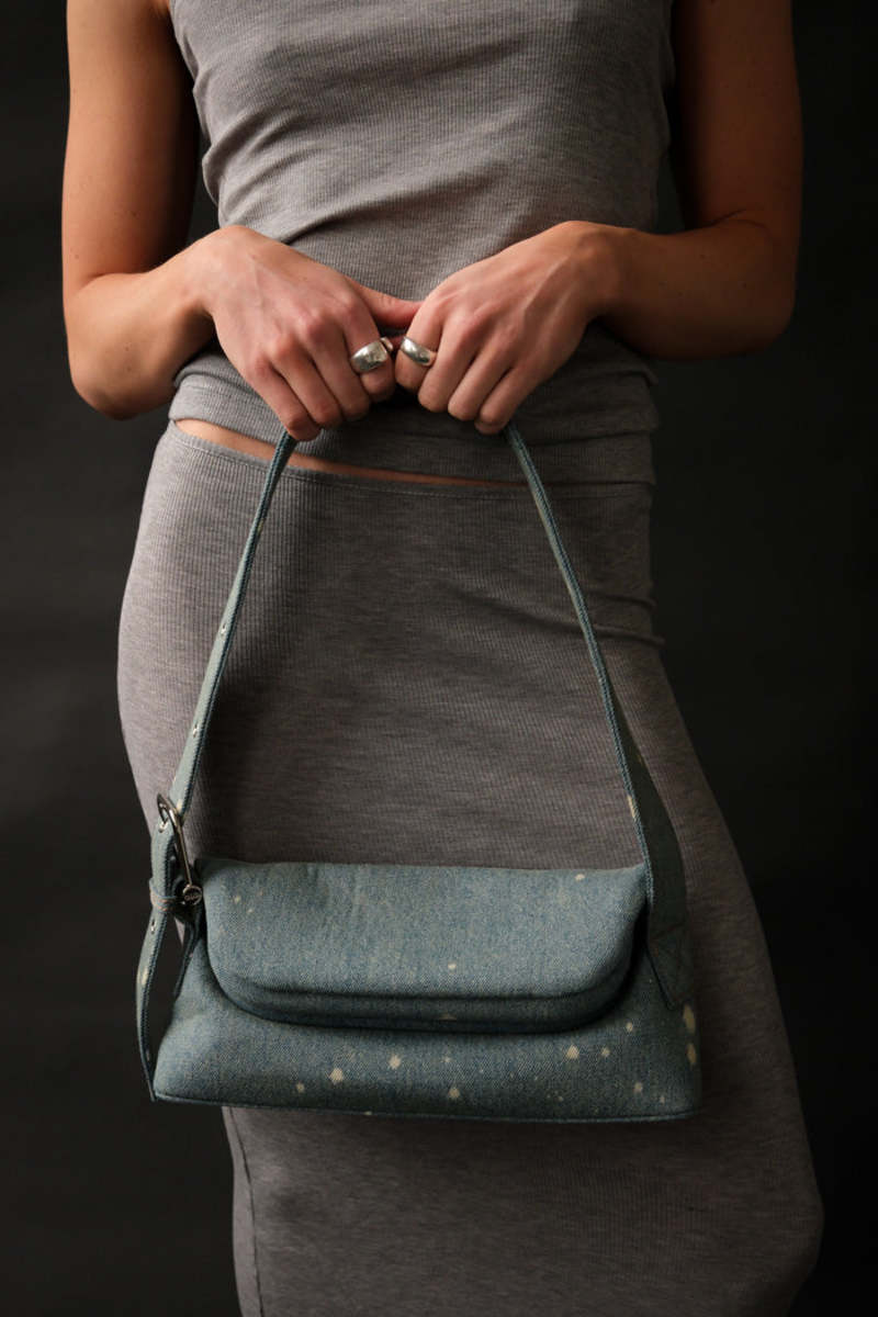 Osoi Folder Brot Bag - Bleach Denim | Garmentory