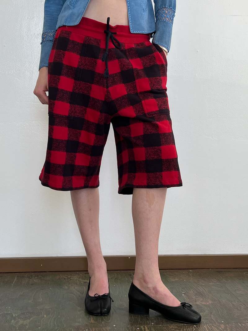 Dries van Noten Shorts - Red Plaid | Garmentory