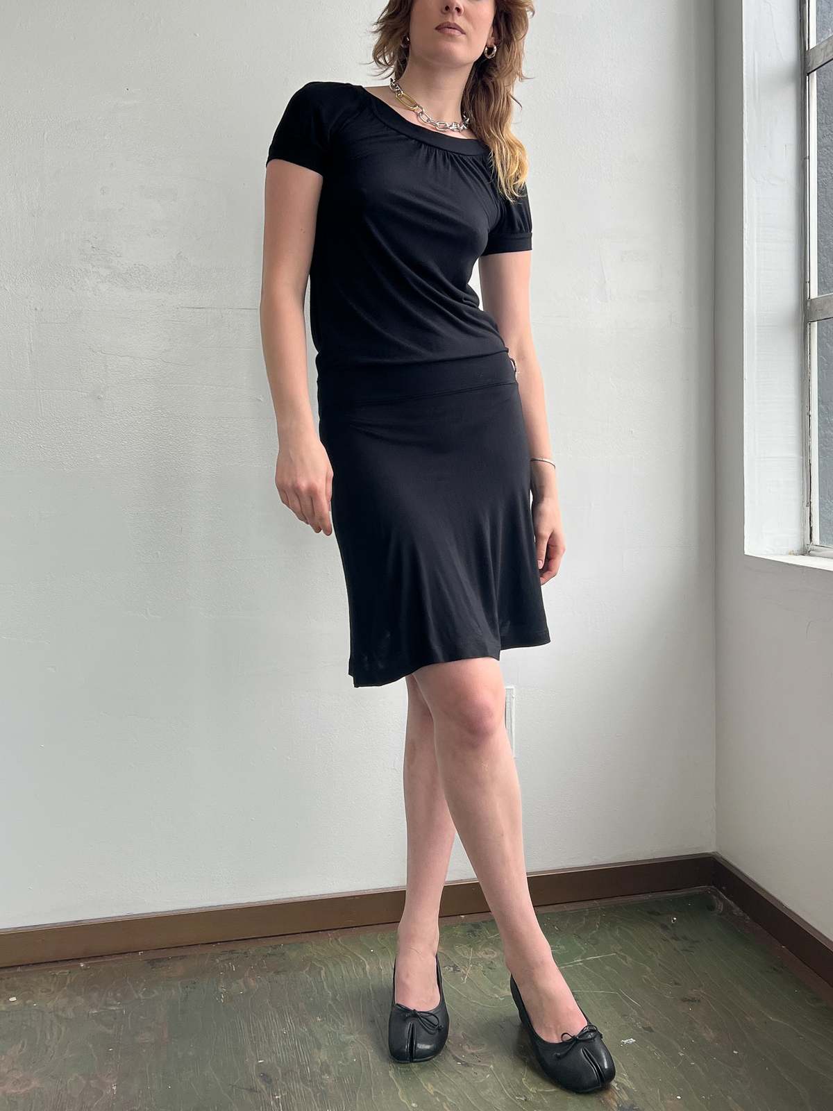 Escada Jersey Cotton Asymmetric Dress | Garmentory Escada Jersey Cotton Asymmetric Dress | Garmentory