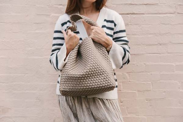 Naghedi Nomad Hobo Bag - Cashmere/Ecru | Garmentory